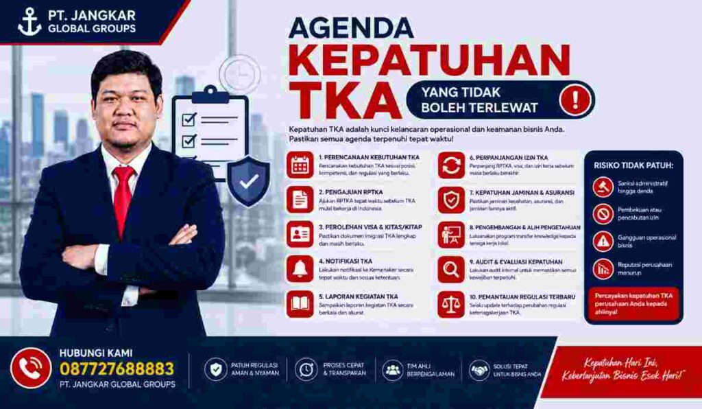 Agenda Kepatuhan TKA yang Tidak Boleh Terlewat