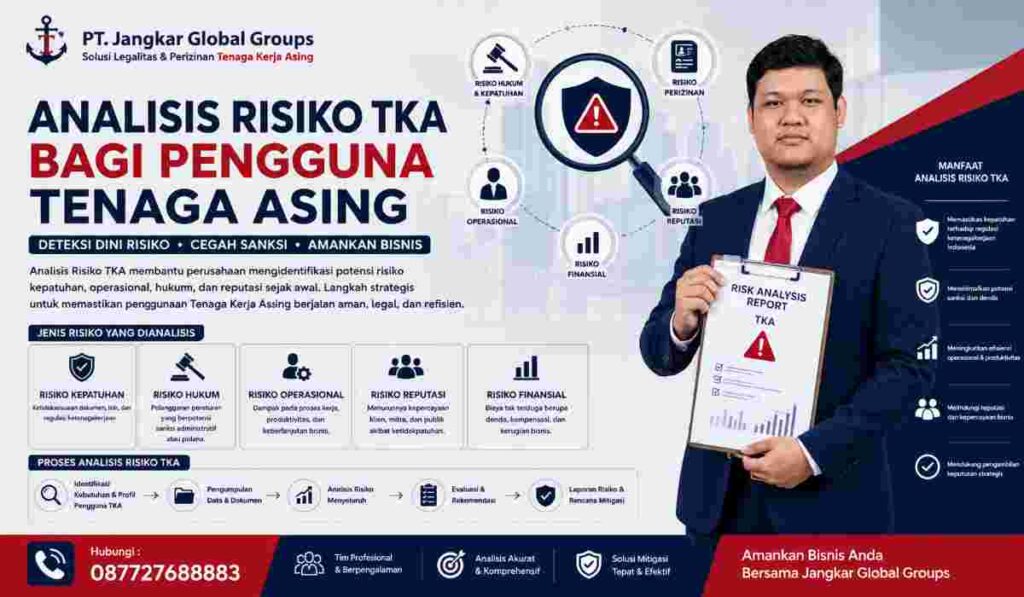 Analisis Risiko TKA bagi Pengguna Tenaga Asing