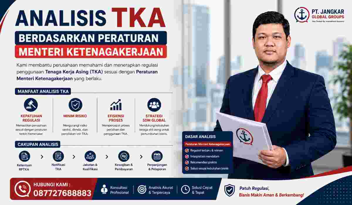 Analisis TKA Berdasarkan Peraturan Menteri Ketenagakerjaan