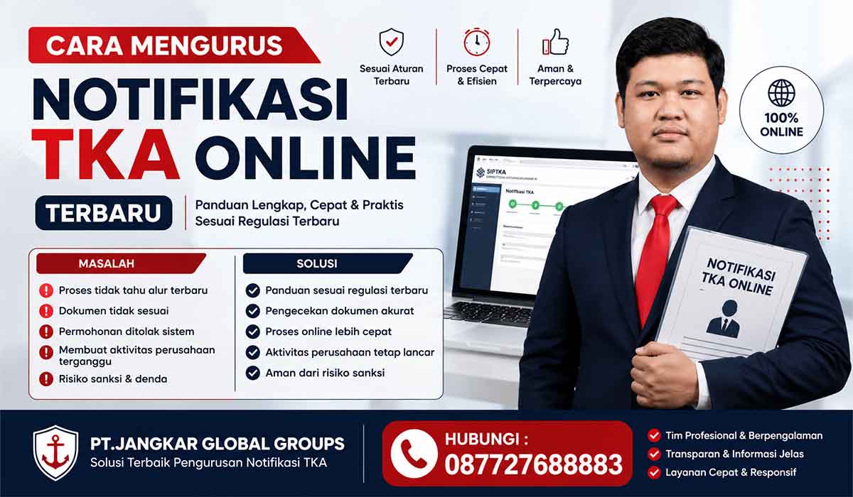 Cara Mengurus Notifikasi TKA Online Terbaru
