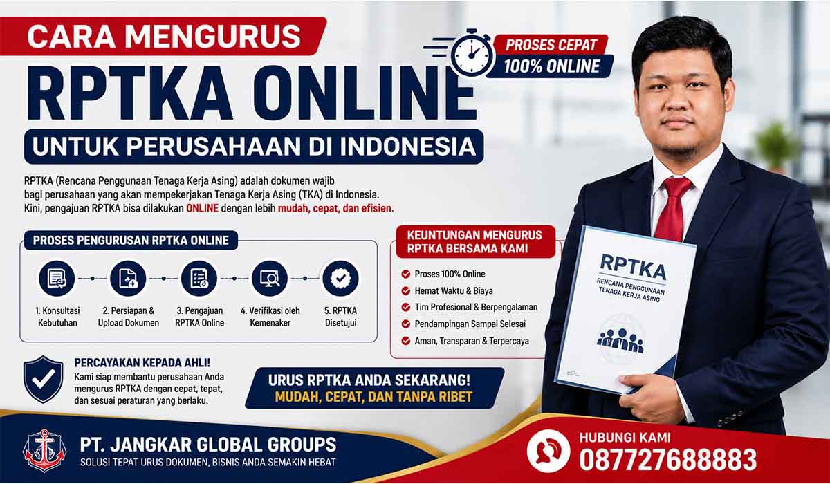 Cara Mengurus RPTKA Online untuk Perusahaan di Indonesia