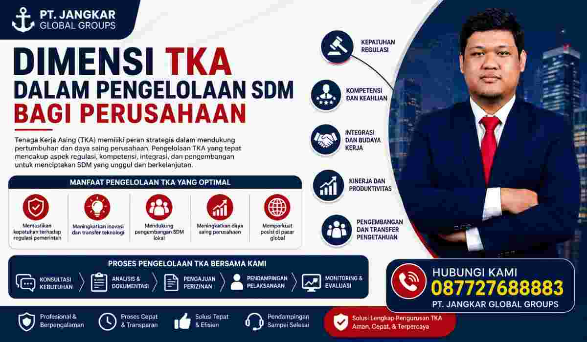 Dimensi TKA dalam Pengelolaan SDM bagi Perusahaan
