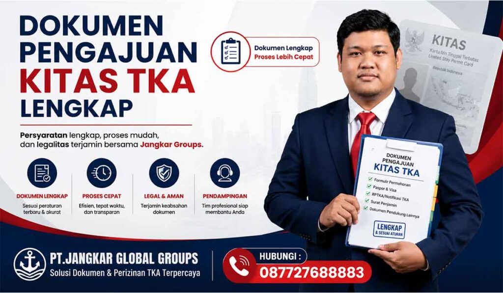 Dokumen Pengajuan KITAS TKA Lengkap