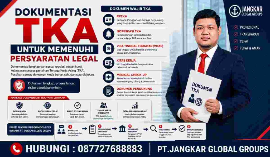 Dokumentasi TKA untuk Memenuhi Persyaratan Legal
