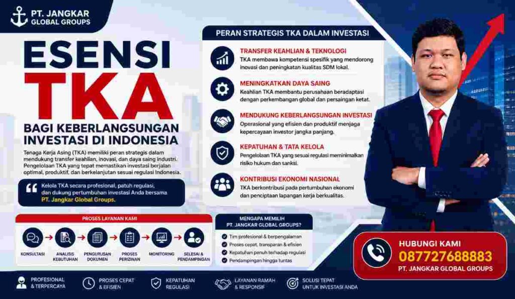Esensi TKA bagi Keberlangsungan Investasi di Indonesia