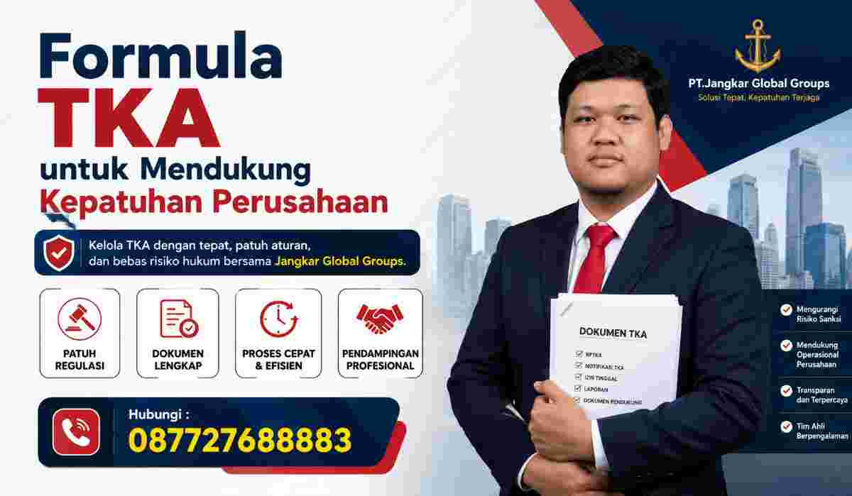 Formula TKA untuk Mendukung Kepatuhan Perusahaan