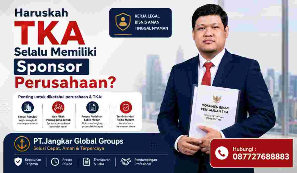 Haruskah TKA Selalu Memiliki Sponsor Perusahaan