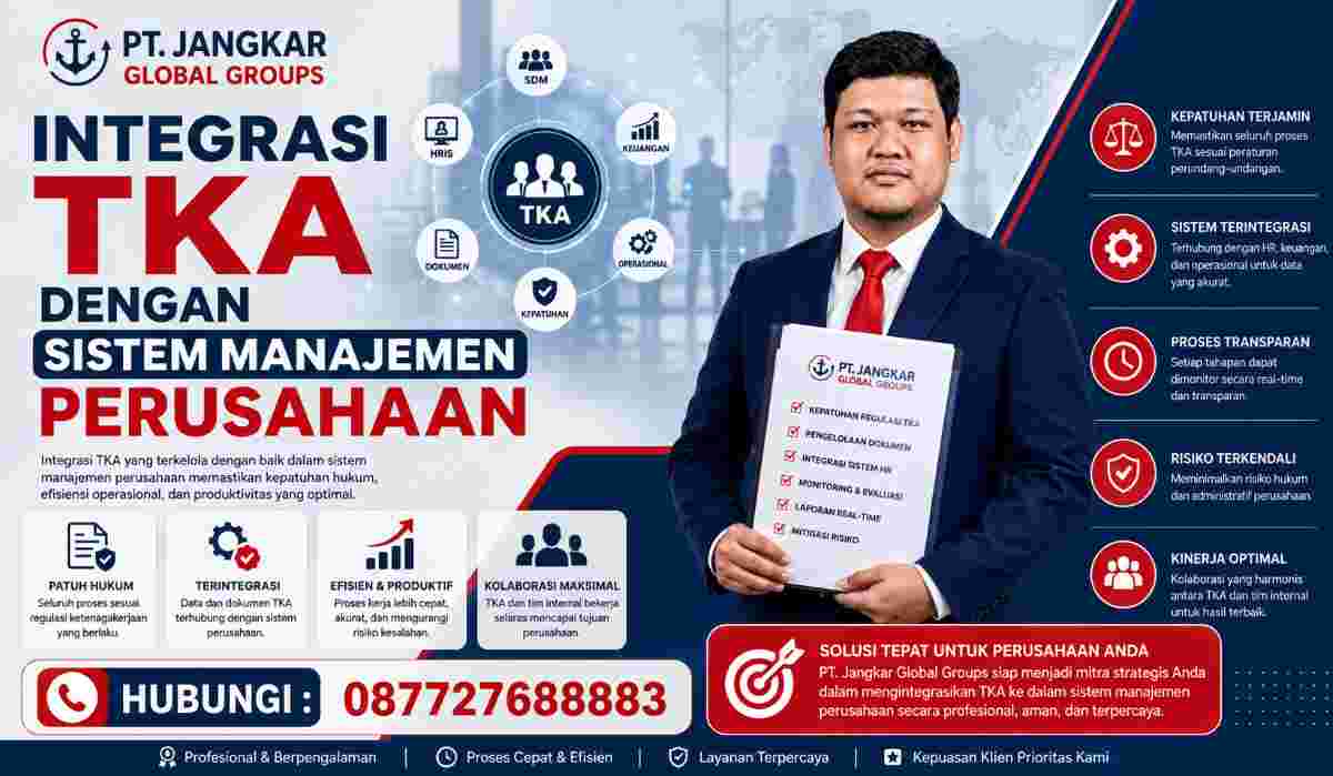 Integrasi TKA dengan Sistem Manajemen Perusahaan