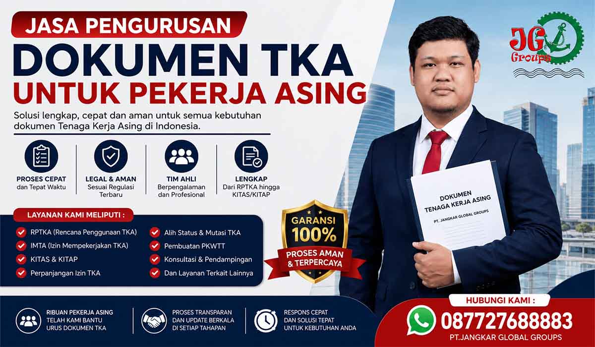 Jasa Pengurusan Dokumen TKA untuk Pekerja Asing