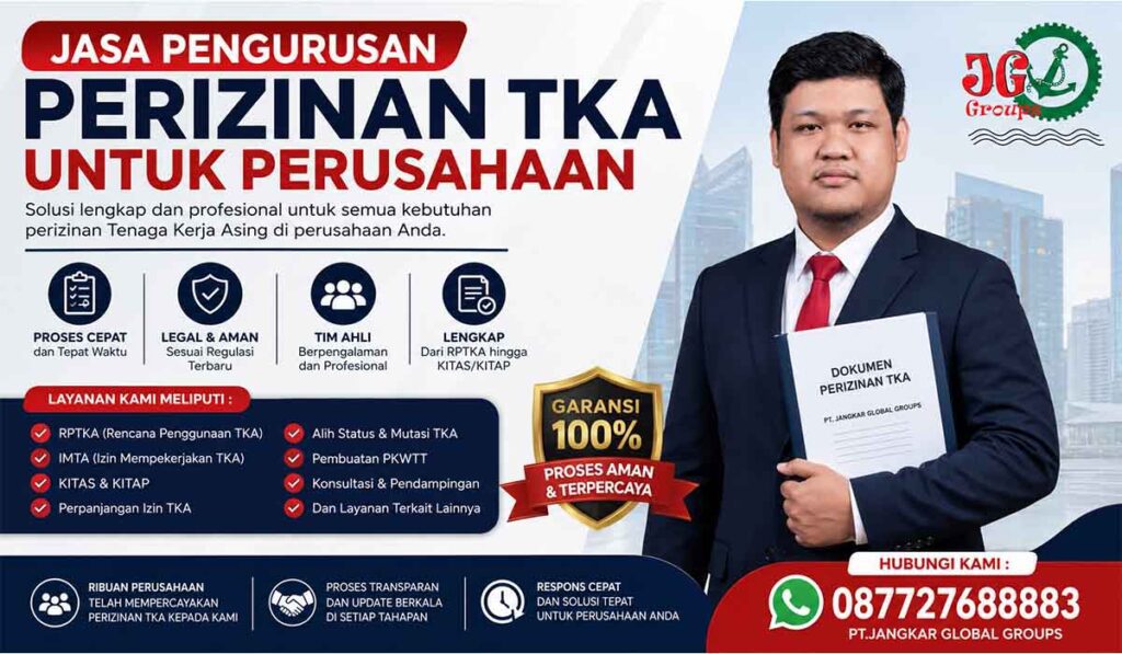 Jasa Pengurusan Perizinan TKA untuk Perusahaan