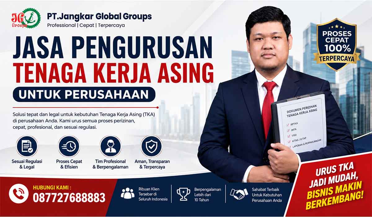 Jasa Pengurusan Tenaga Kerja Asing untuk Perusahaan