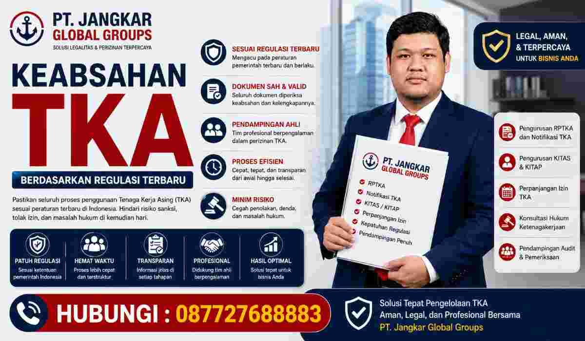 Keabsahan TKA Berdasarkan Regulasi Terbaru