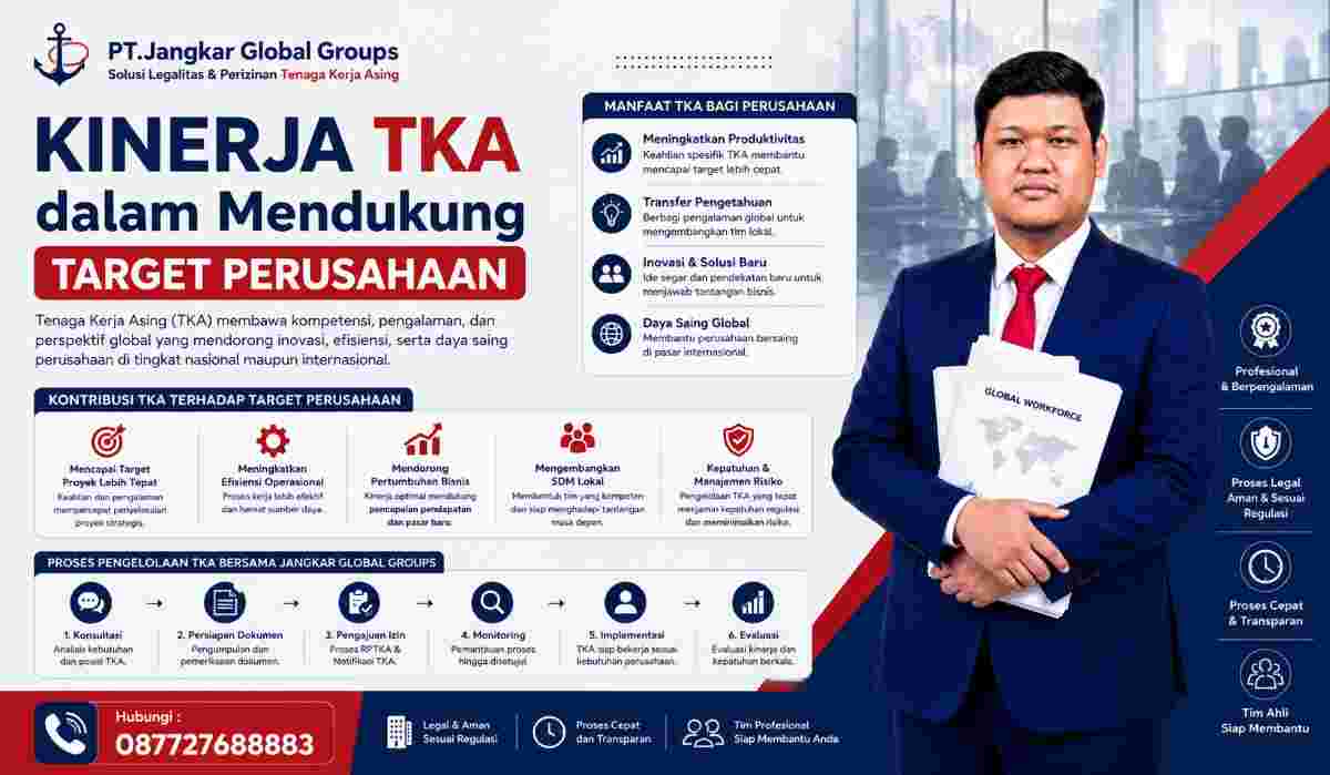 Kinerja TKA dalam Mendukung Target Perusahaan