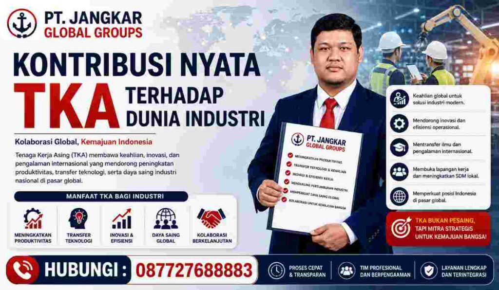 Kontribusi Nyata TKA terhadap Dunia Industri