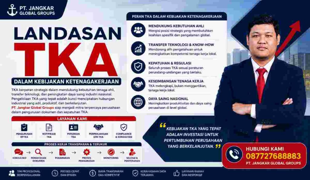 Landasan TKA dalam Kebijakan Ketenagakerjaan