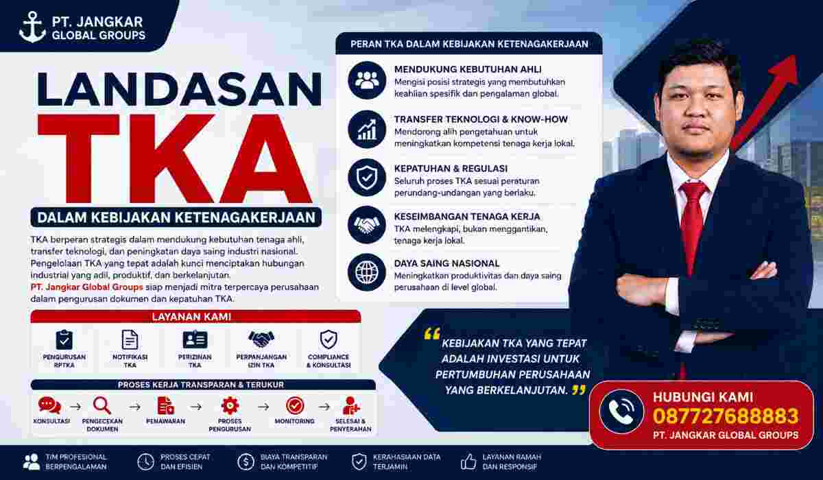 Landasan TKA dalam Kebijakan Ketenagakerjaan