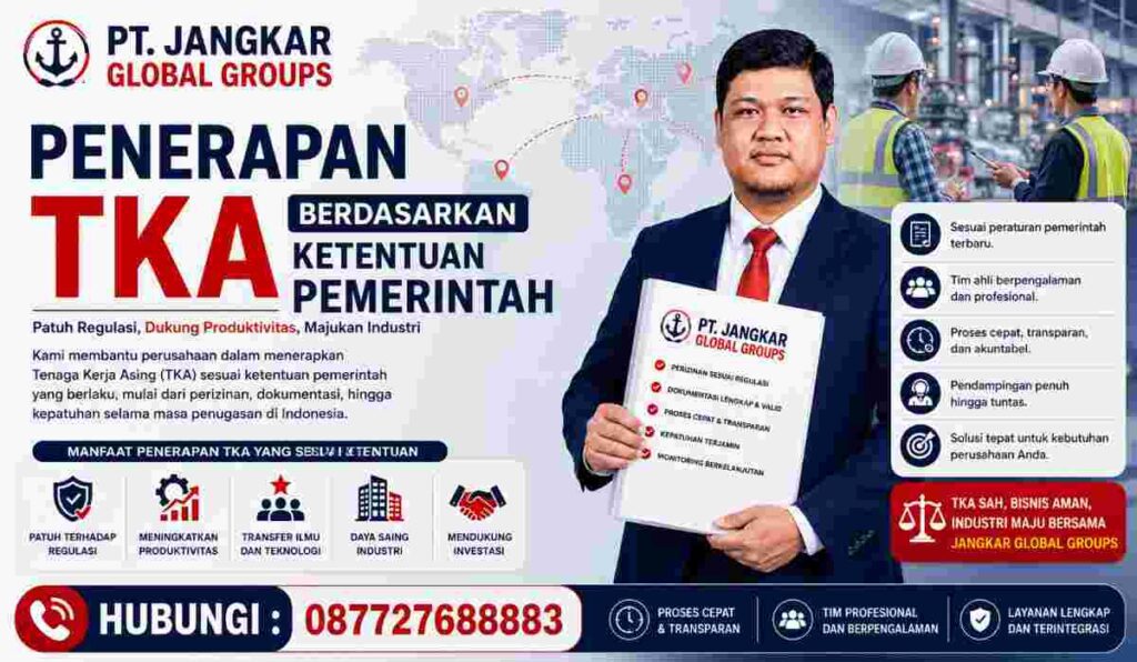 Penerapan TKA Berdasarkan Ketentuan Pemerintah