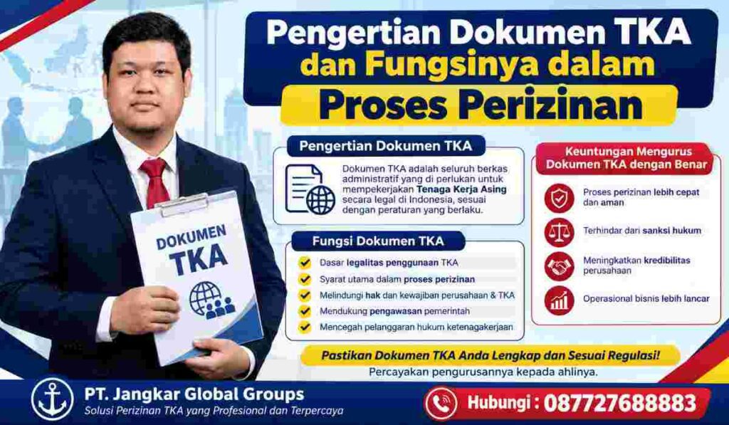 Pengertian Dokumen TKA dan Fungsinya dalam Proses Perizinan