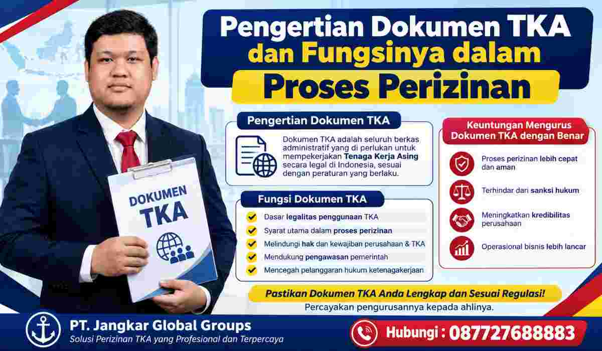 Pengertian Dokumen TKA dan Fungsinya dalam Proses Perizinan