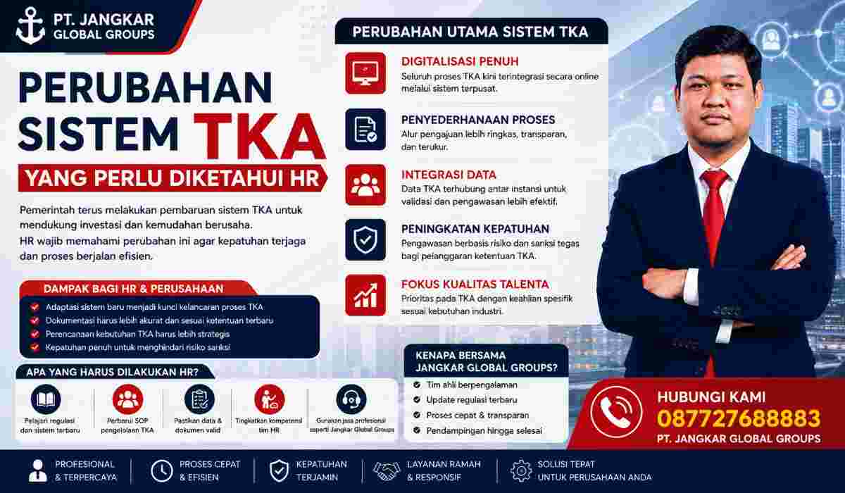Perubahan Sistem TKA yang Perlu Diketahui HR
