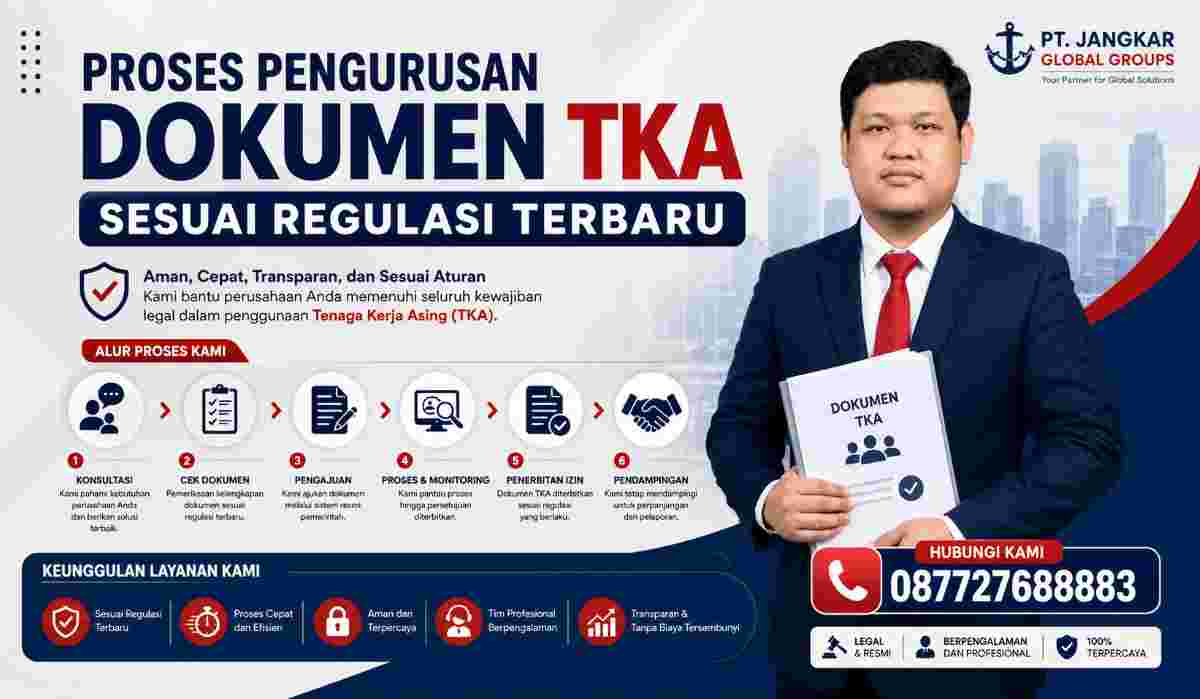 Proses Pengurusan Dokumen TKA Sesuai Regulasi Terbaru