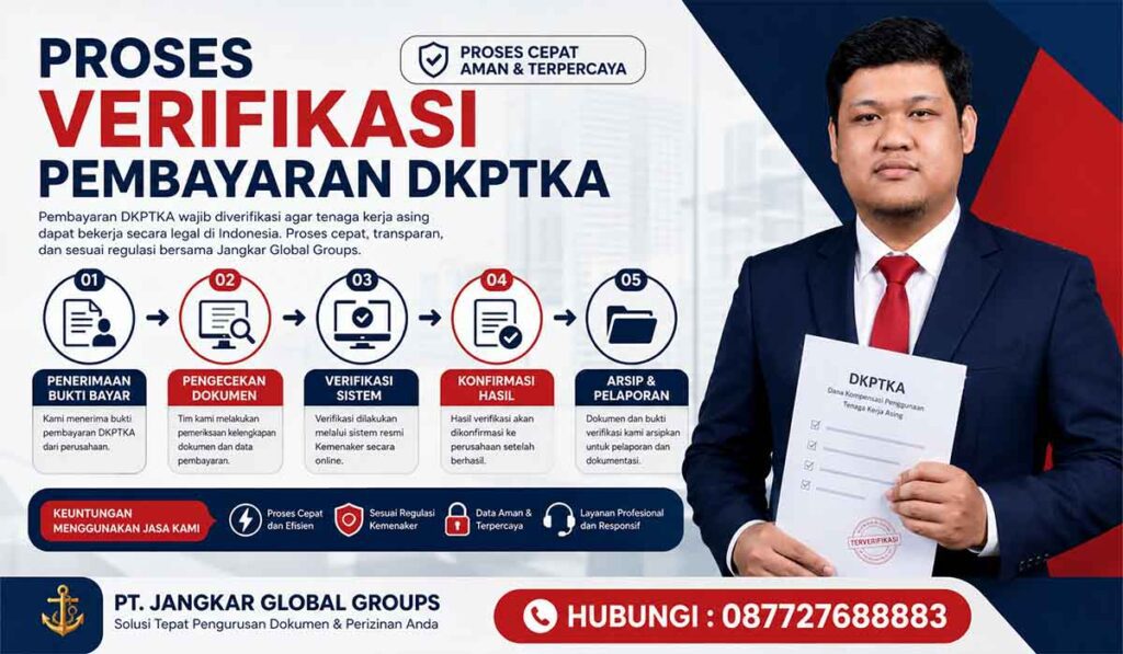 Proses Verifikasi Pembayaran DKPTKA