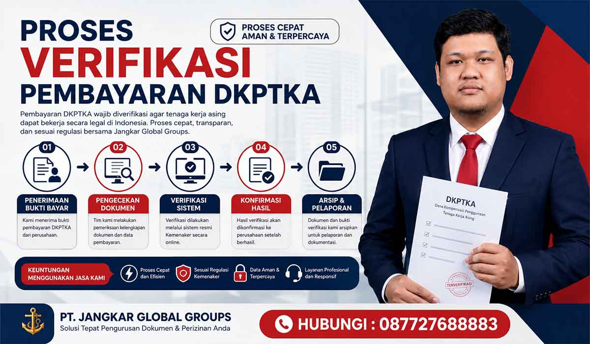 Proses Verifikasi Pembayaran DKPTKA