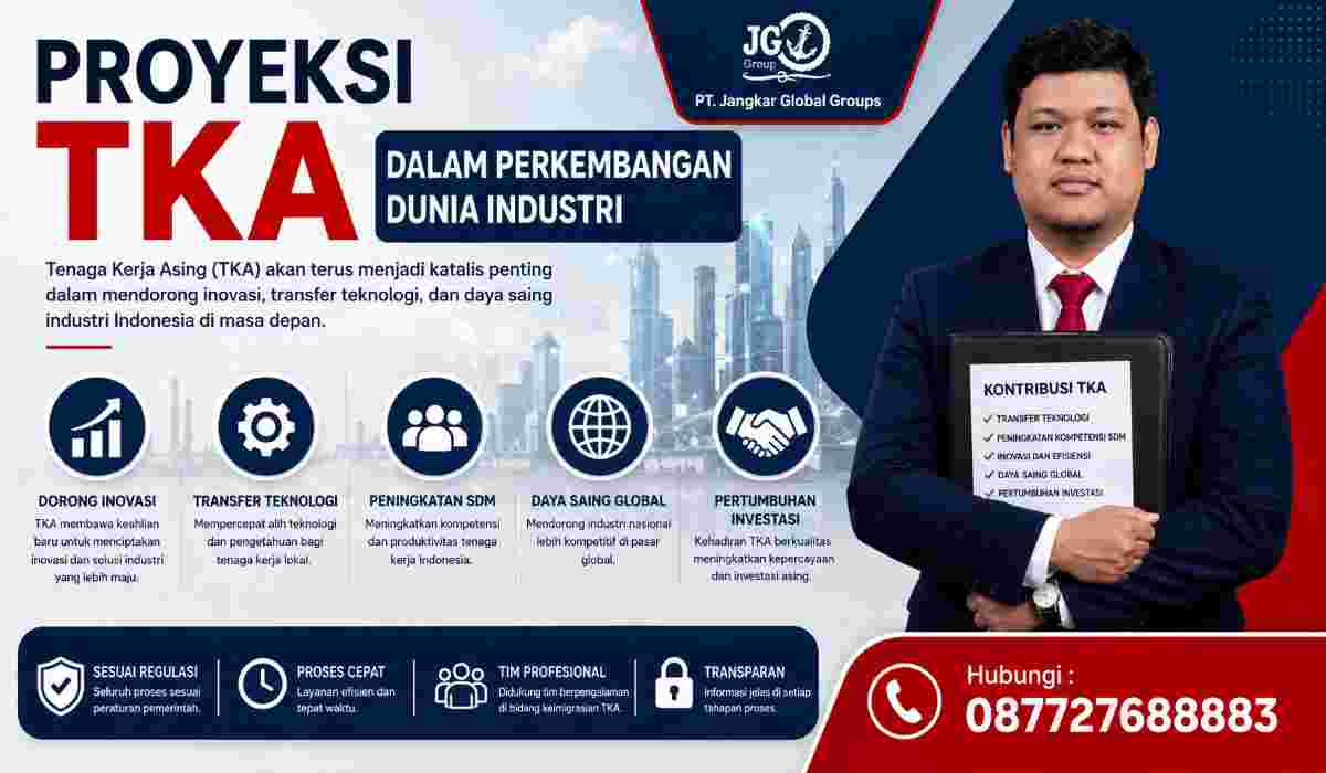 Proyeksi TKA dalam Perkembangan Dunia Industri