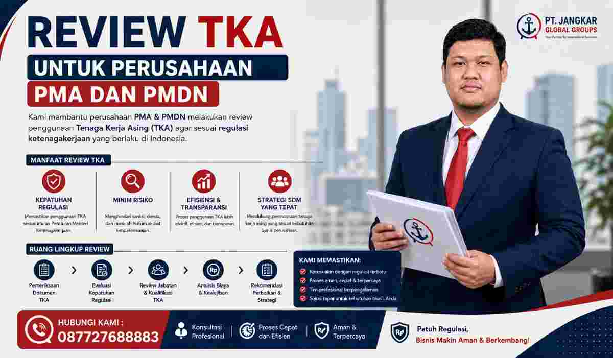 Review TKA untuk Perusahaan PMA dan PMDN