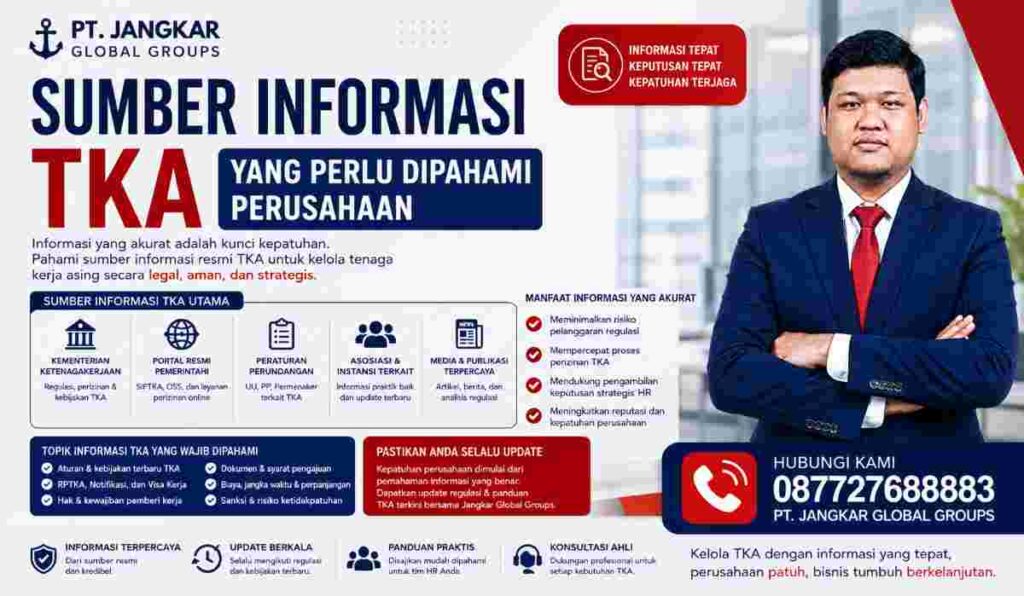 Sumber Informasi TKA yang Perlu Dipahami Perusahaan