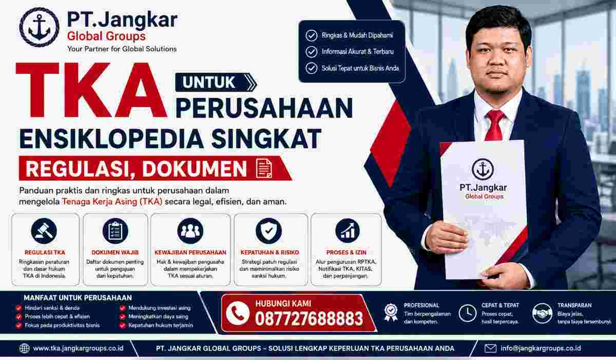 TKA untuk Perusahaan Ensiklopedia Singkat Regulasi, Dokumen