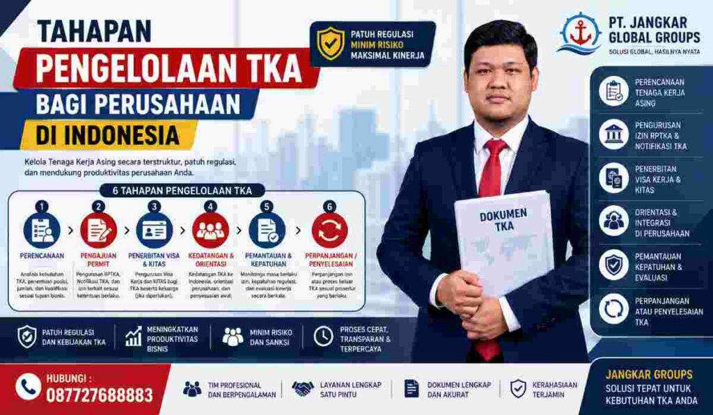 Tahapan Pengelolaan TKA bagi Perusahaan di Indonesia