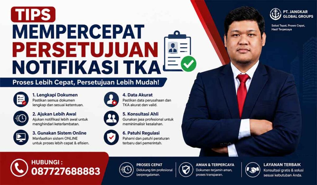 Tips Mempercepat Persetujuan Notifikasi TKA