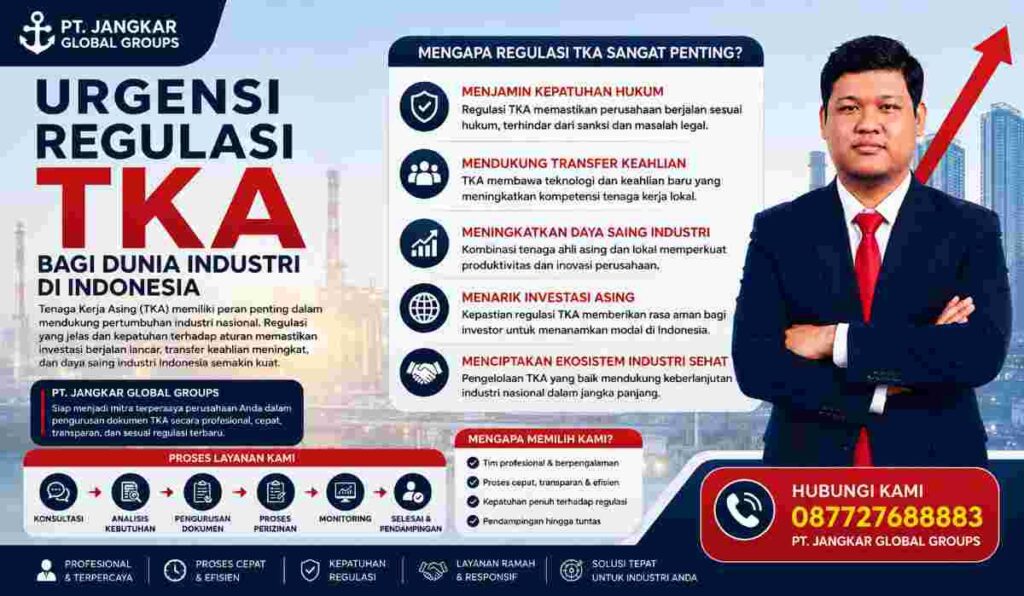 Urgensi Regulasi TKA bagi Dunia Industri di Indonesia