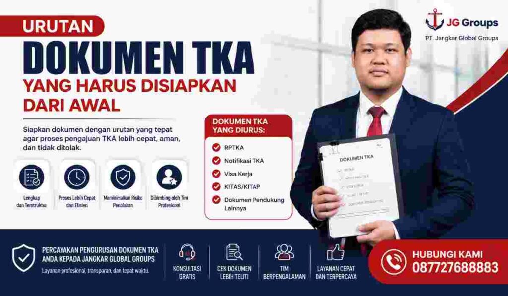 Urutan Dokumen TKA yang Harus Disiapkan dari Awal