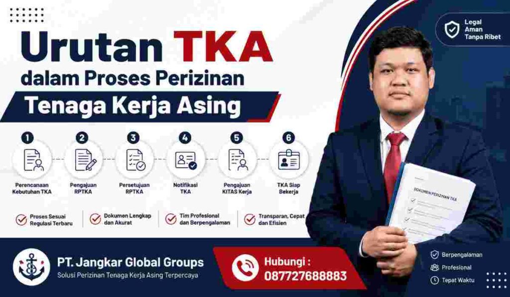 Urutan TKA dalam Proses Perizinan Tenaga Kerja Asing