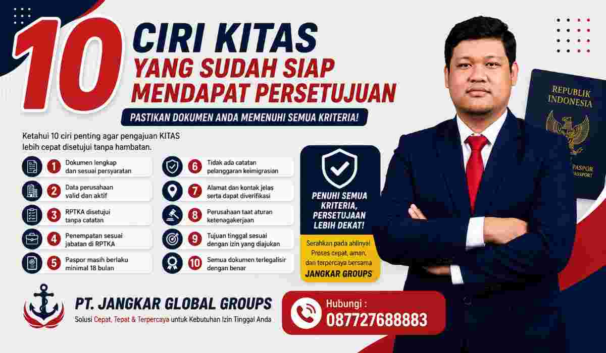 10 Ciri KITAS yang Sudah Siap Mendapat Persetujuan