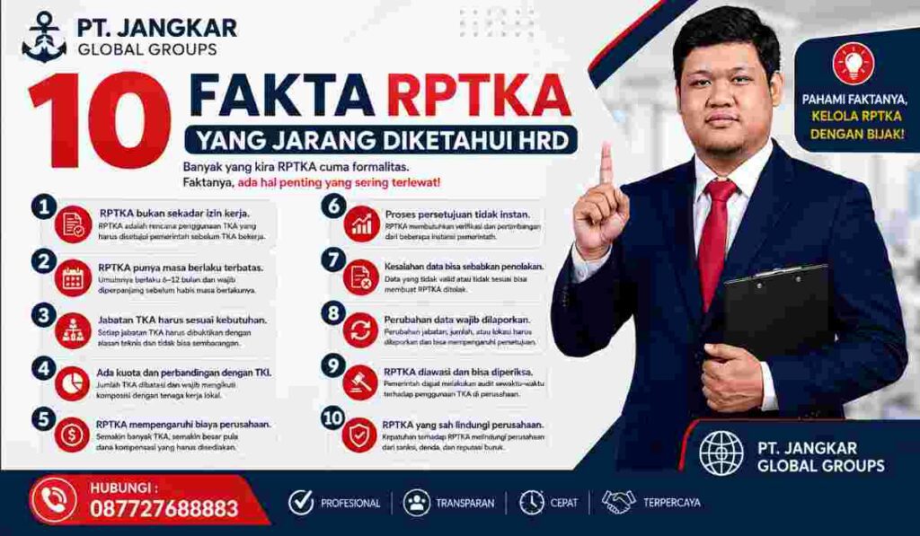 10 Fakta RPTKA yang Jarang Diketahui HRD