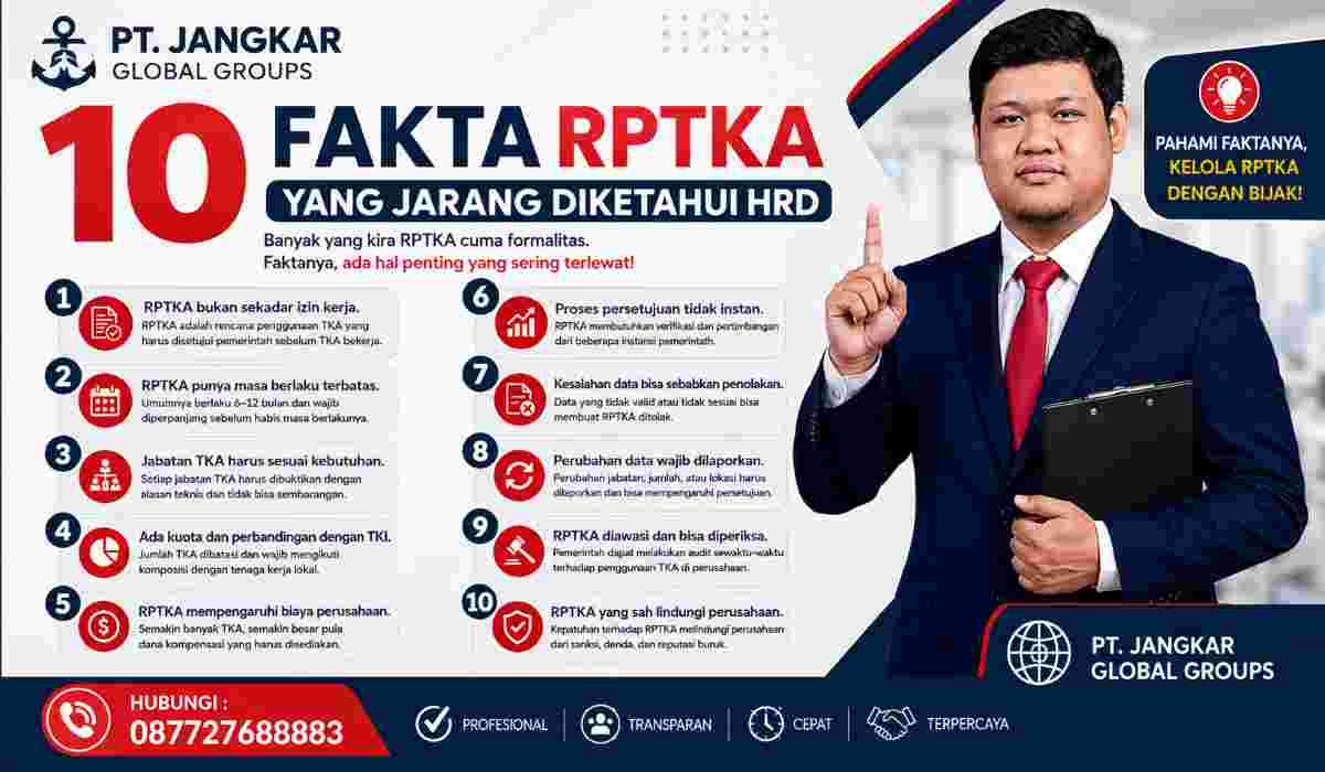 10 Fakta RPTKA yang Jarang Diketahui HRD