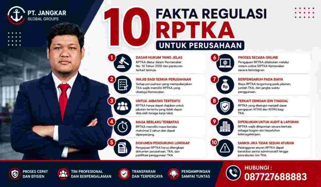 10 Fakta Regulasi RPTKA untuk Perusahaan