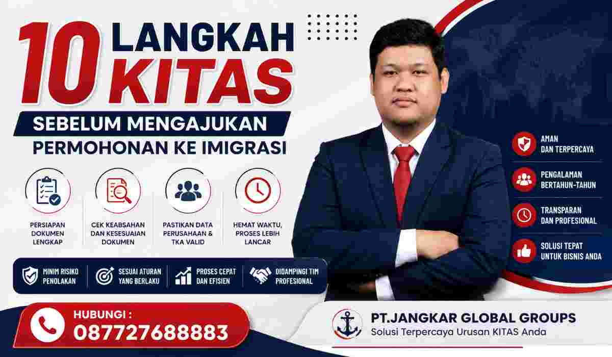 10 Langkah KITAS Sebelum Mengajukan Permohonan ke Imigrasi