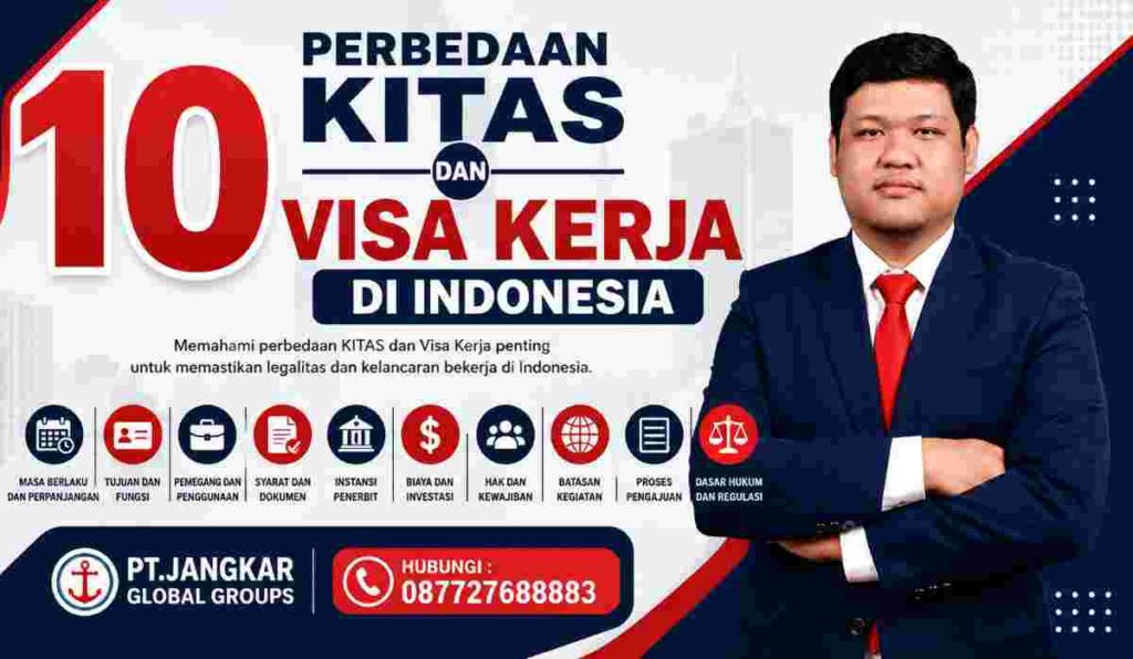 10 Perbedaan KITAS dan Visa Kerja di Indonesia