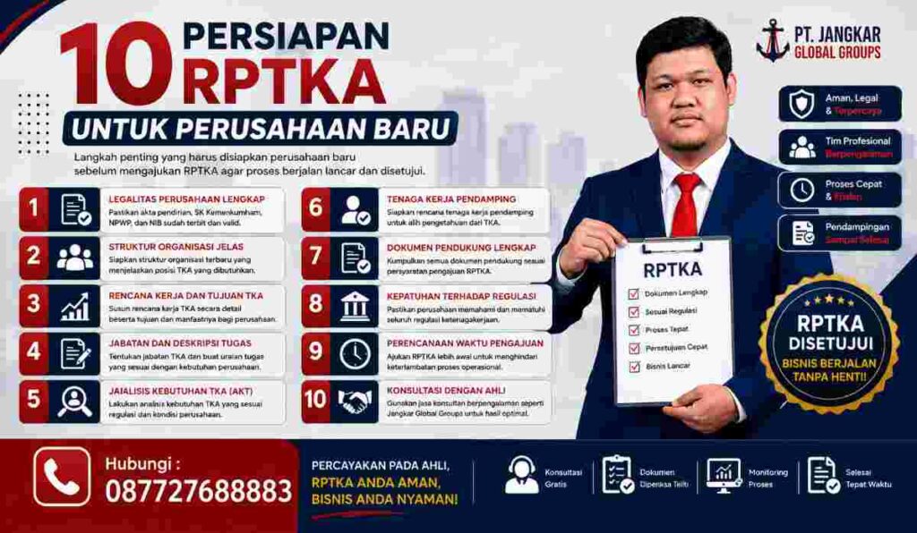 10 Persiapan RPTKA untuk Perusahaan Baru