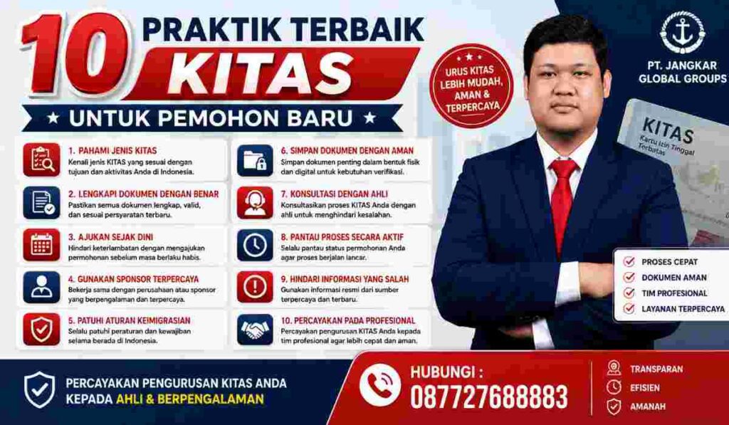 10 Praktik Terbaik KITAS untuk Pemohon Baru