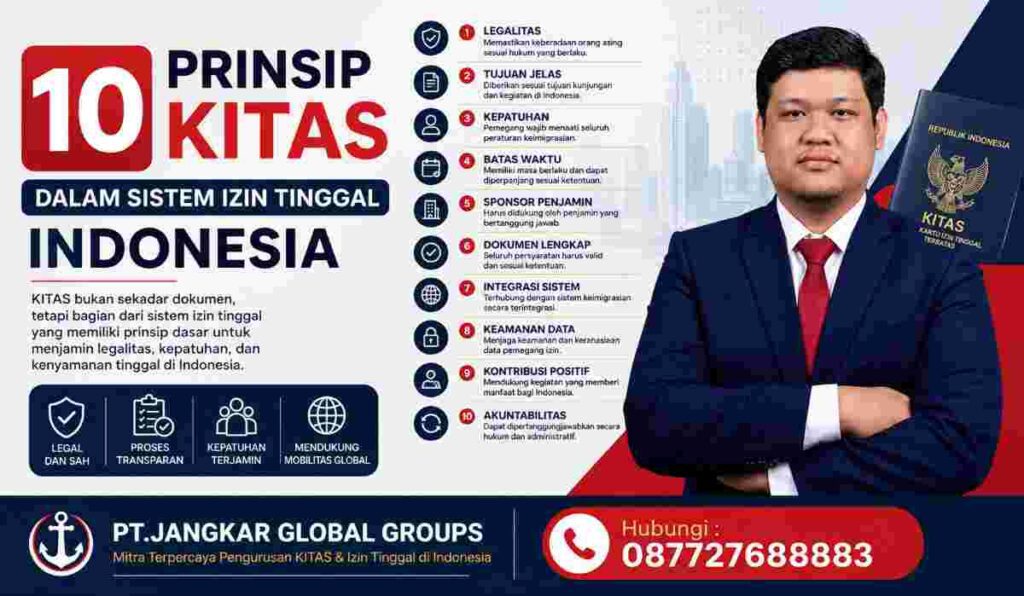 10 Prinsip KITAS dalam Sistem Izin Tinggal Indonesia