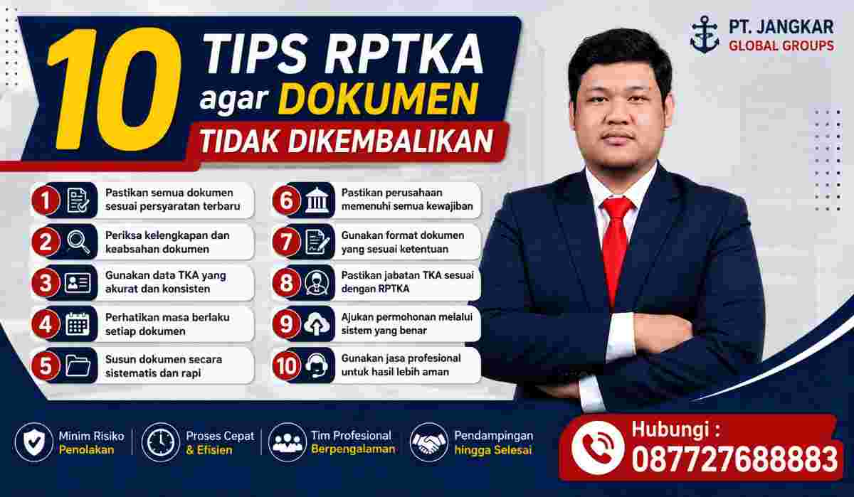 10 Tips RPTKA agar Dokumen Tidak Dikembalikan
