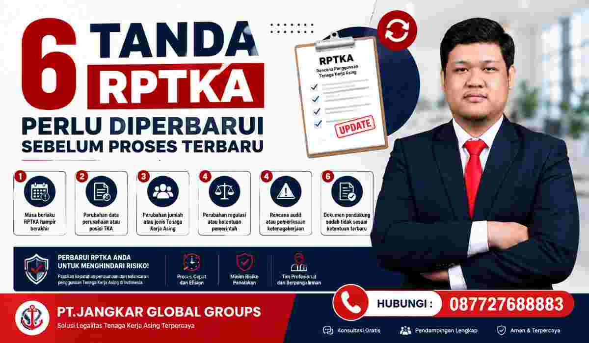 6 Tanda RPTKA Perlu Diperbarui Sebelum Proses Terbaru