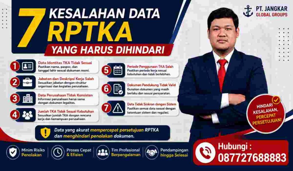 7 Kesalahan Data RPTKA yang Harus Dihindari