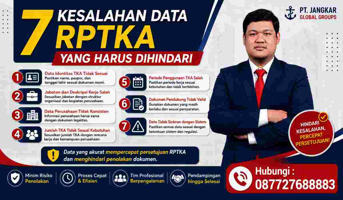 7 Kesalahan Data RPTKA yang Harus Dihindari