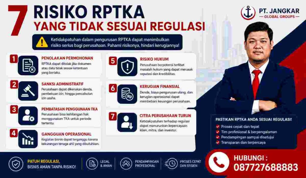 7 Risiko RPTKA yang Tidak Sesuai Regulasi